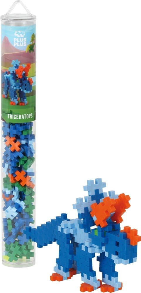 plus plus tube triceratops triceratops 100pc