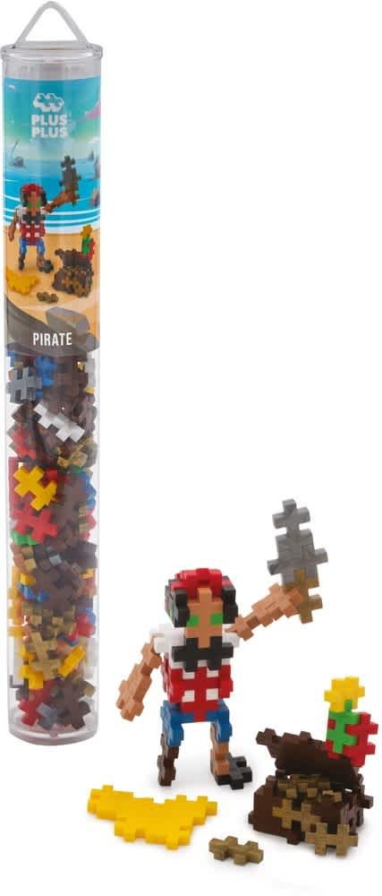 plus plus tube pirate piraat 100pc