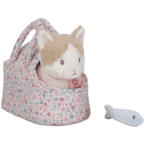 little dutch knuffelkat marly in tas