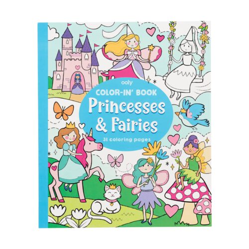 ooly coloring book princesses & fairies