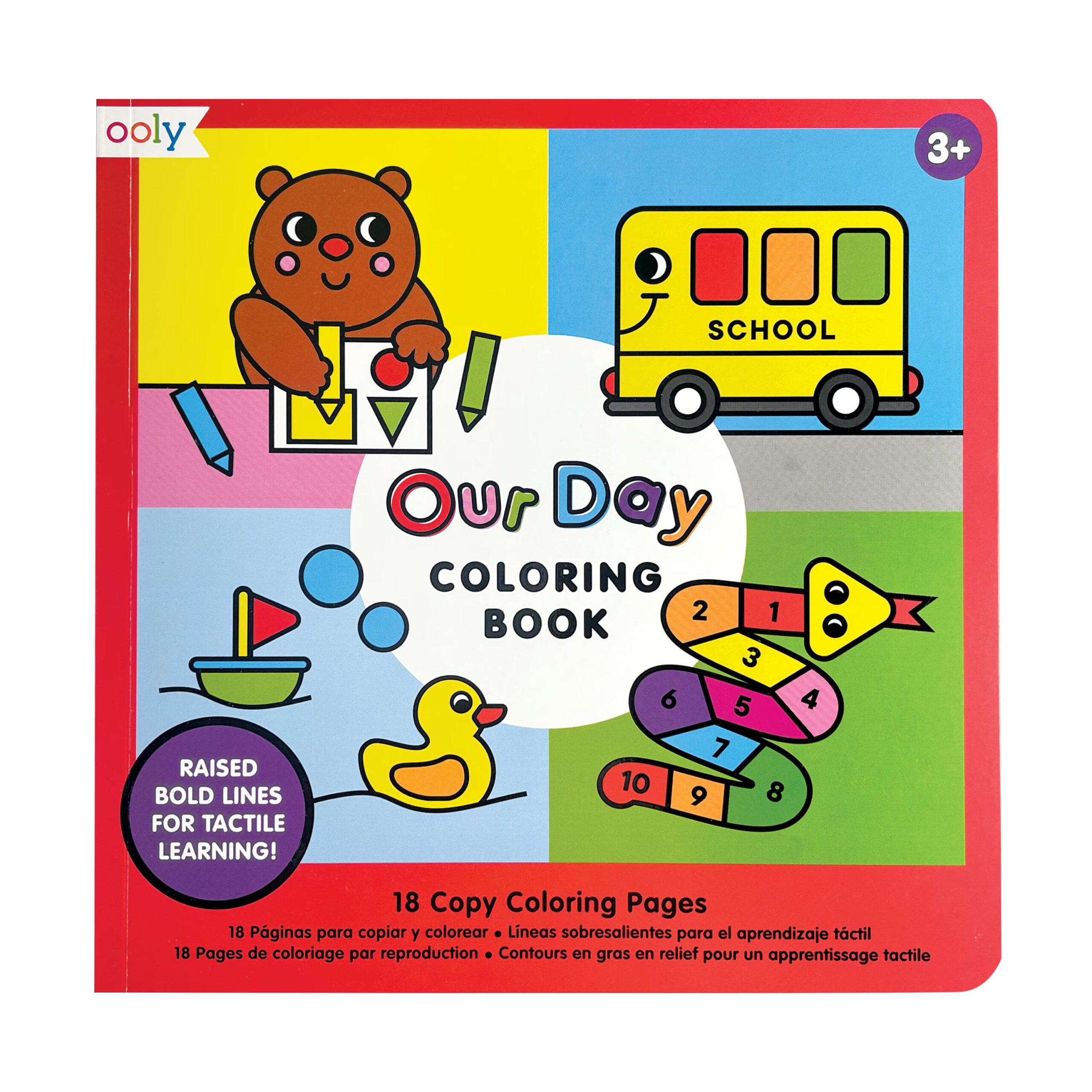 ooly copy coloring book our day