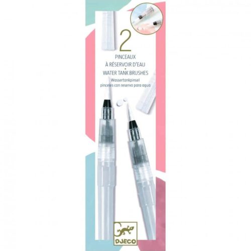 set van 2 waterpenselen