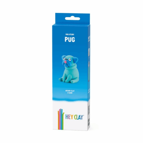 hey clay dog story pug 3 cans