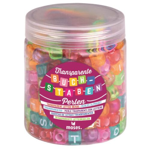 transparante letterkralen 200 stuks