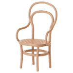 maileg vintage chair, mouse dark powder 8,5cm
