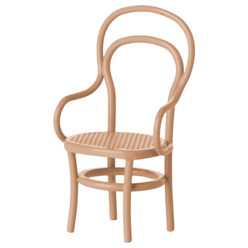 maileg vintage chair, mouse dark powder 8,5cm