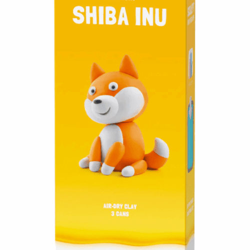 hey clay dog story shiba inu 3 cans