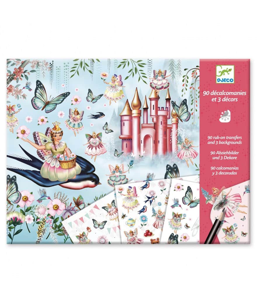 transfer stickers rub on fee fantasieland