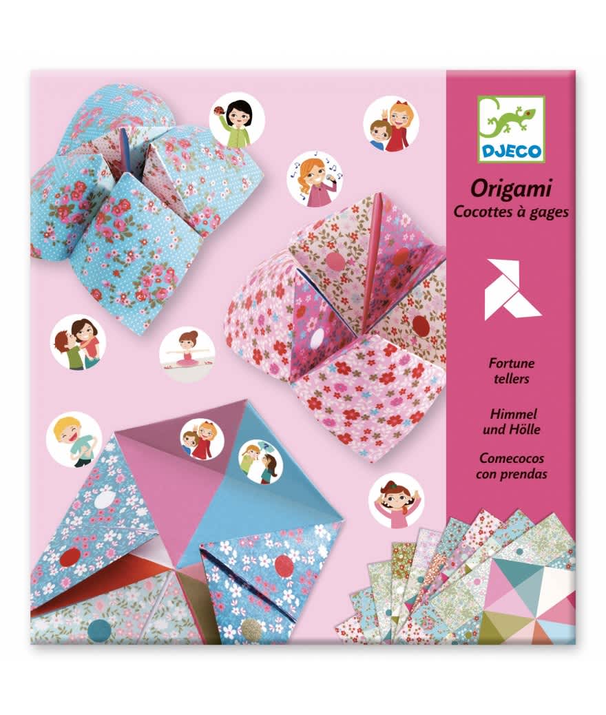 djeco origami happertjes bloemen