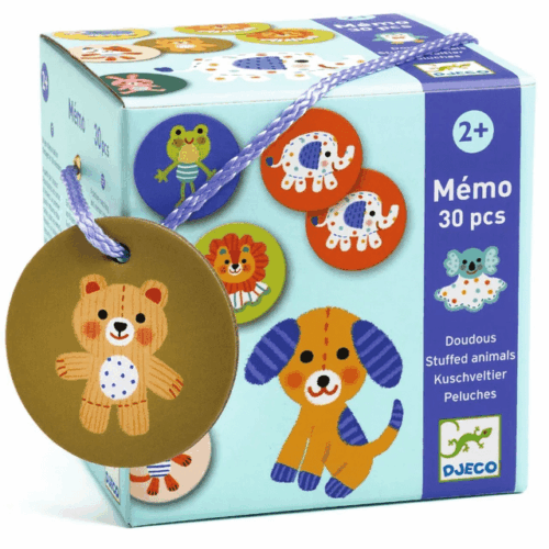 djeco memo knuffeldieren 2+