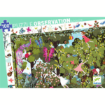 djeco observatie puzzel spelen in de tuin 100 pcs