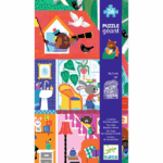 djeco puzzle geant het huis van de kleine vriendjes 36 stuks 3+