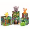 djeco stapeltoren jungledieren maxi topanijungle +18m