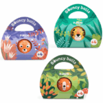 djeco stuiterbal wilde dieren assorti