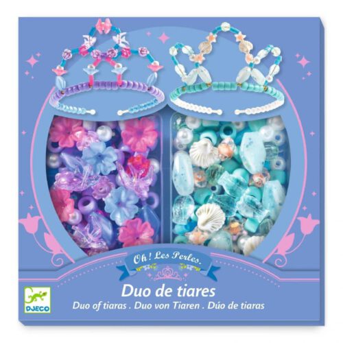 duo van tiara's blauw