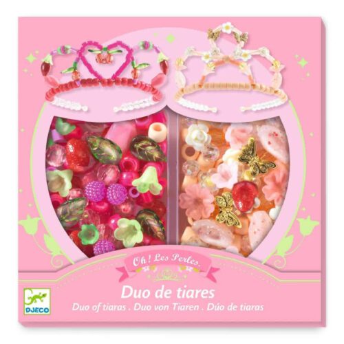 duo van tiara's roze