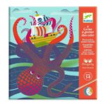 kraskaarten zeedieren erop eronder