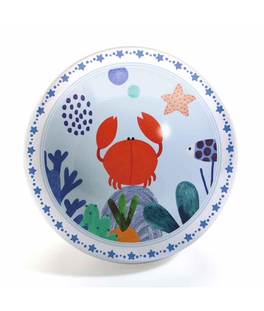 speelbal bal vissen groot 22cm