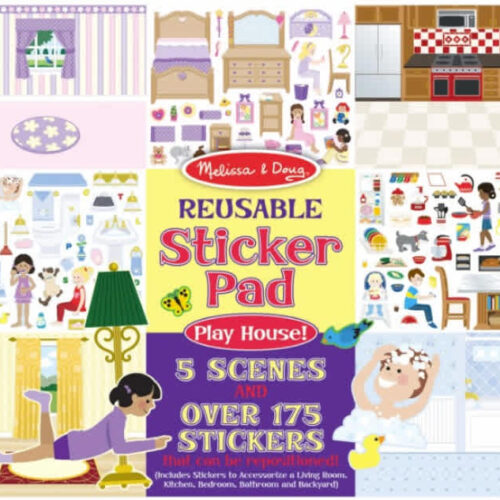 herbruikbaar stickeren in en om het huis