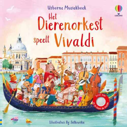 geluidenboek het dierenorkest speelt vivaldi
