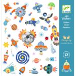 papieren stickers ruimte