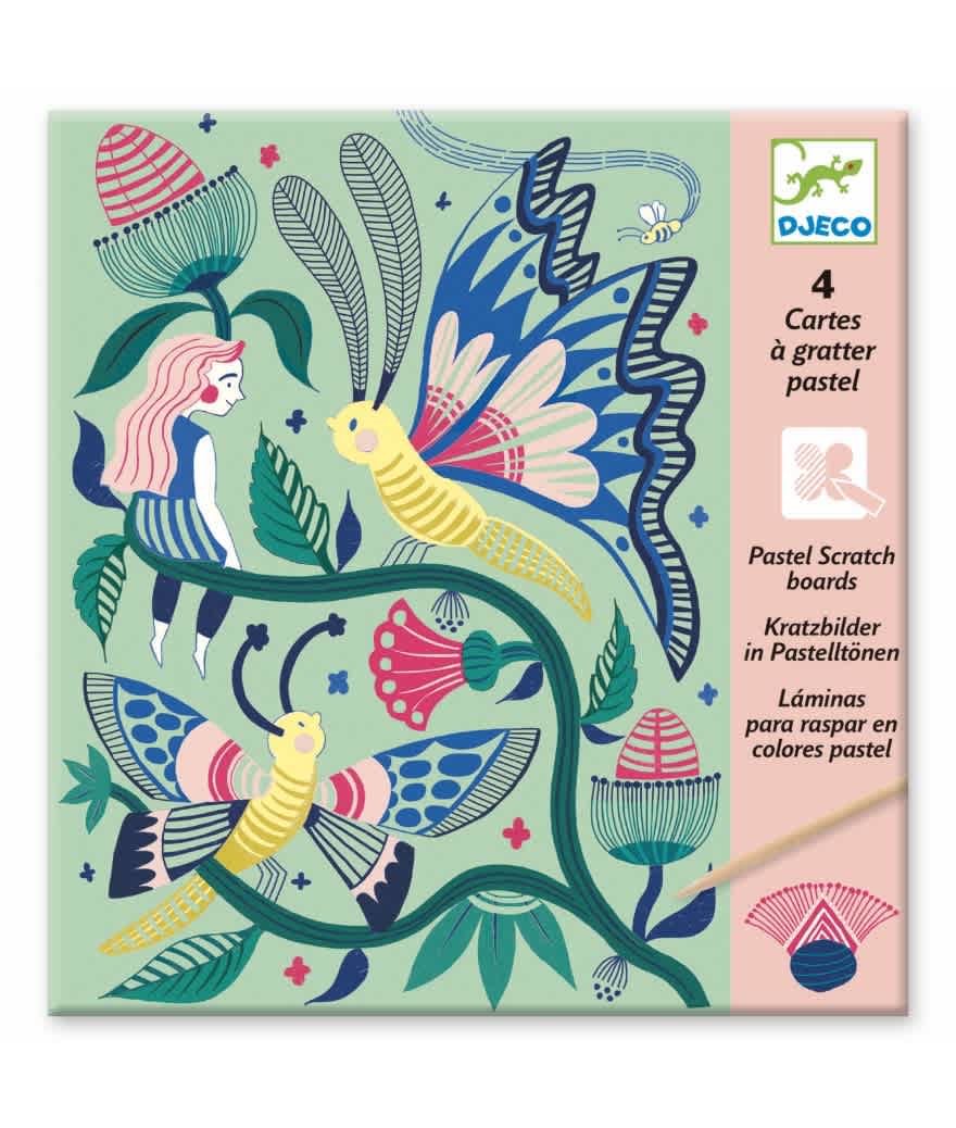 kraskaarten fantasie tuin