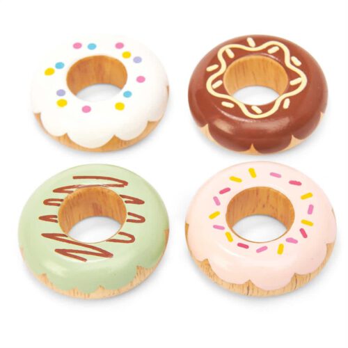 ltv houten doughnuts 4 stuks