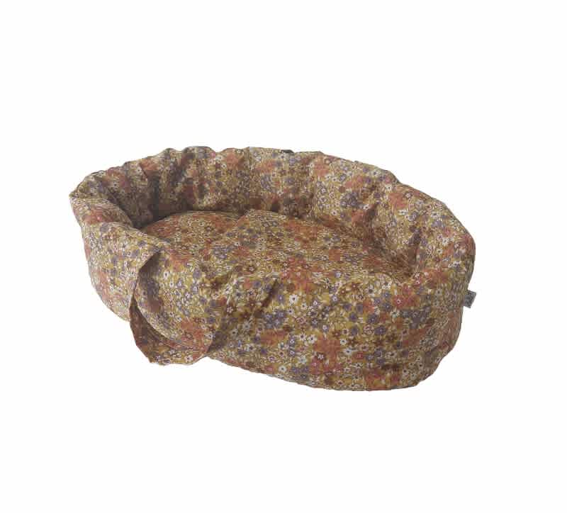 poppendraagmand little flowers groen