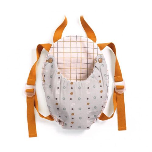 baby carrier blue gray