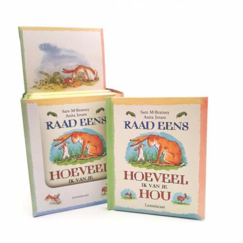 raad eens hoeveel ik van je hou mini's