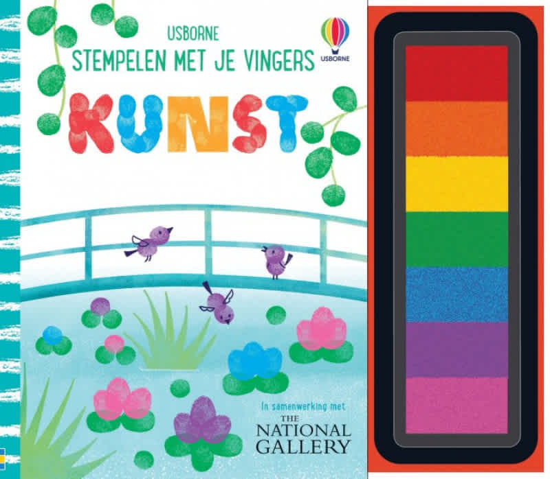 stempelen met je vingers kunst