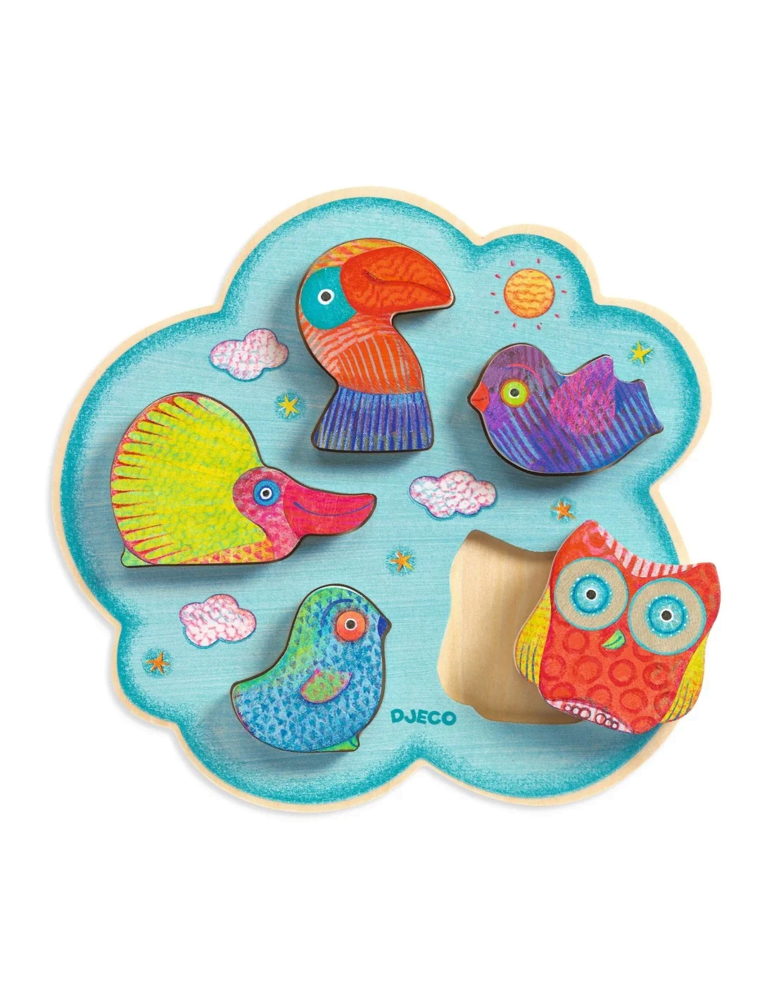djeco relief puzzle toucanco