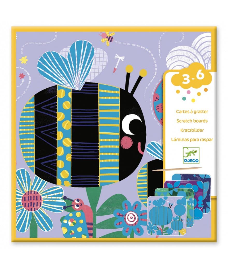 kraskaarten beestjes