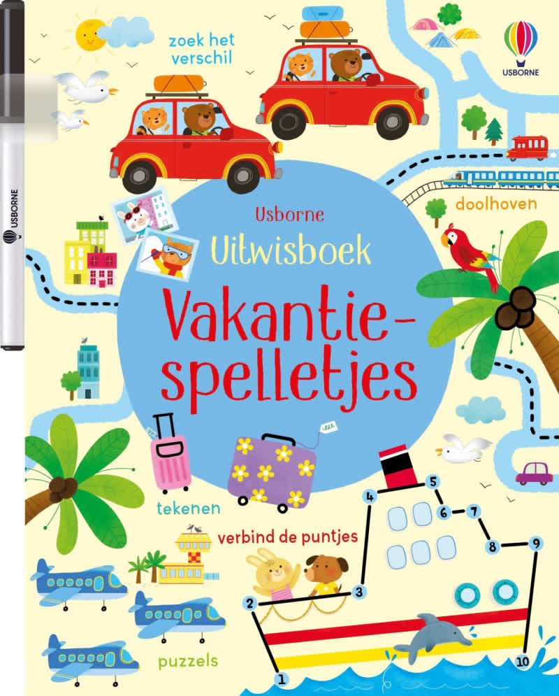 uitwisboek vakantiespelletjes