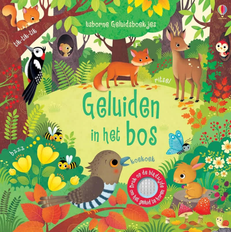 geluidenboek geluiden in het bos