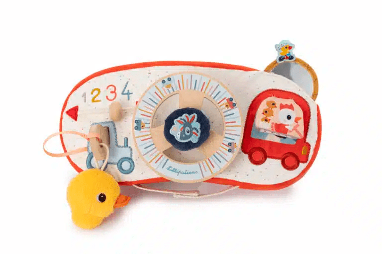 lilliputiens activiteitenpaneel voor onderweg boerderij