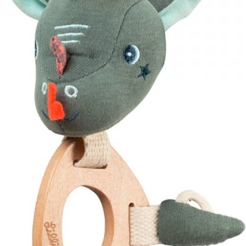 lilliputiens joe houten rammelaar eco