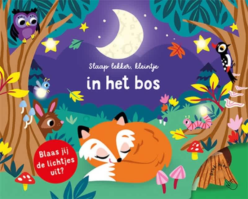 slaap lekker, kleintje in het bos