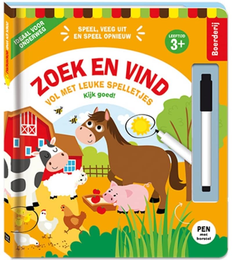 zoek en vind boerderij