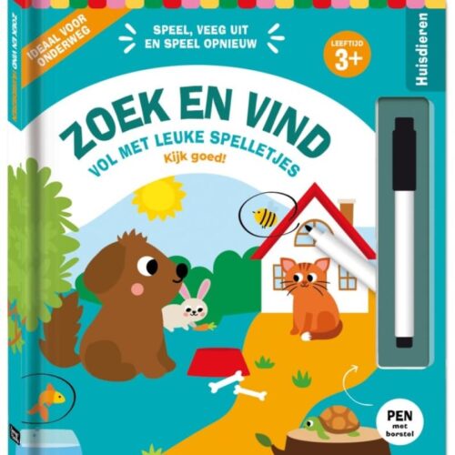 zoek en vind huisdieren