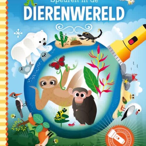 zaklampboek speuren in de dierenwereld