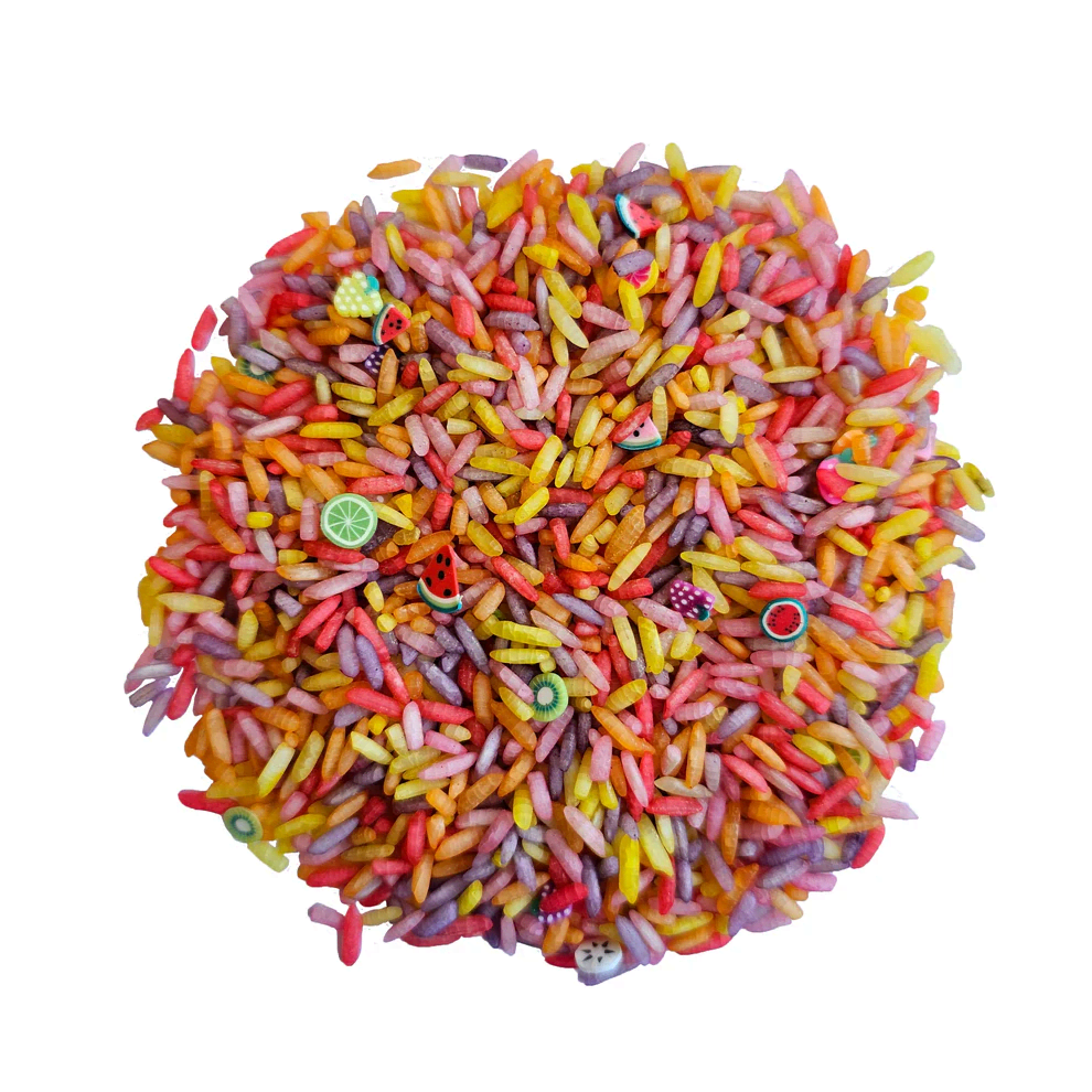 grennn speelrijst fruit mix 750gr