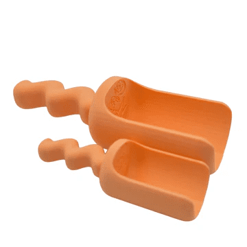 grennn speelschepje xl wave pastel oranje