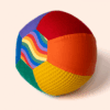 sensorische ballonbal regenboog