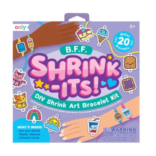 ooly shrink its! d.i.y. shrink art bracelets kit b.f.f.