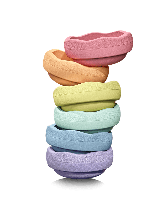 stapelstein® | original mini rainbow pastel
