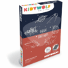 kidywolf kidydraw mini refill extra tekenkaarten 60 dinosaurussen en galaxy