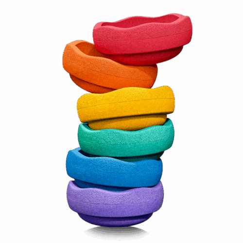 stapelstein® | original | rainbow l classic set 6