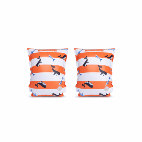 se zwembandjes rood/wit ocean stripes 0 2 jaar