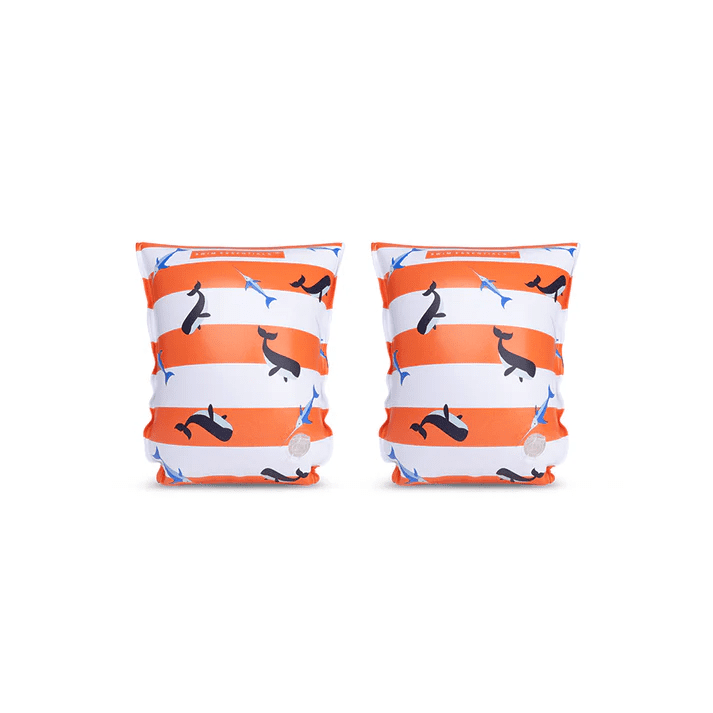 se zwembandjes rood/wit ocean stripes 0 2 jaar